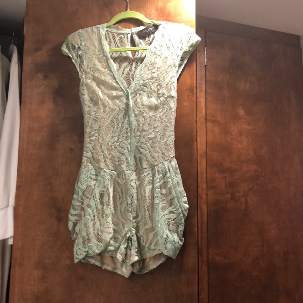 Beautiful lace romper never worn!!!!